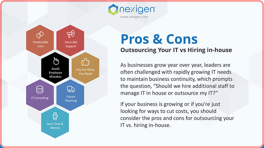 Nexigen Pros & Cons of Outsourcing vs hiring